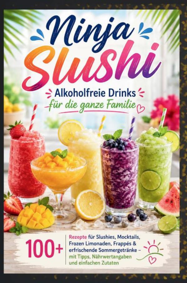 Omslag van Ninja Slushi: Alkoholfreie Drinks für die ganze Familie