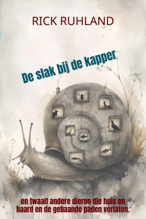 Omslag van De slak bij de kapper