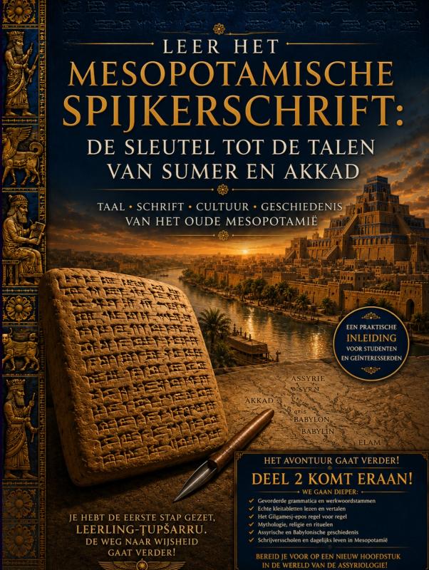 Omslag van Leer het Mesopotamische Spijkerschrift