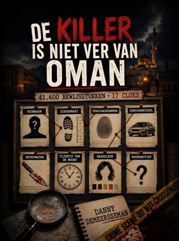 Omslag van De Killer is niet ver van Oman