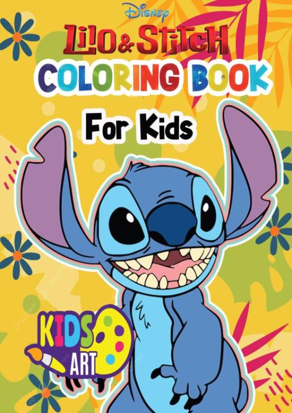 Omslag van Lilo and Stitch Coloring Book
