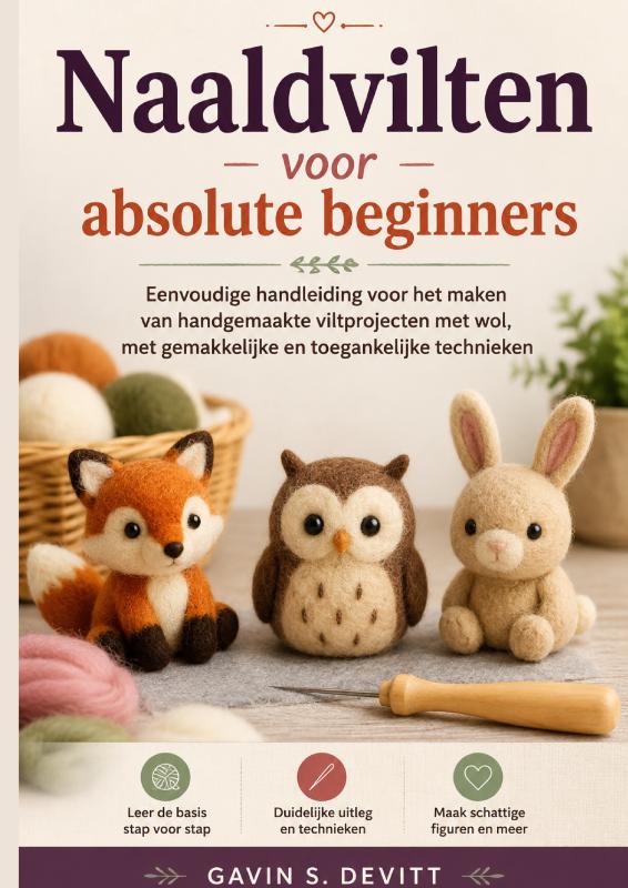Omslag van Naaldvilten voor absolute beginners