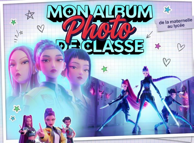 Omslag van Mon Album Photo de Classe K-Pop