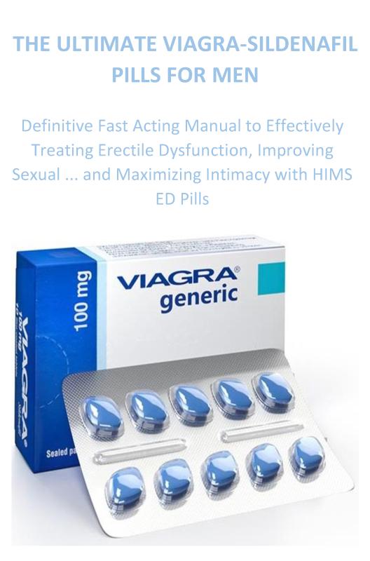 Omslag van THE ULTIMATE VIAGRA-SILDENAFIL PILLS FOR MEN