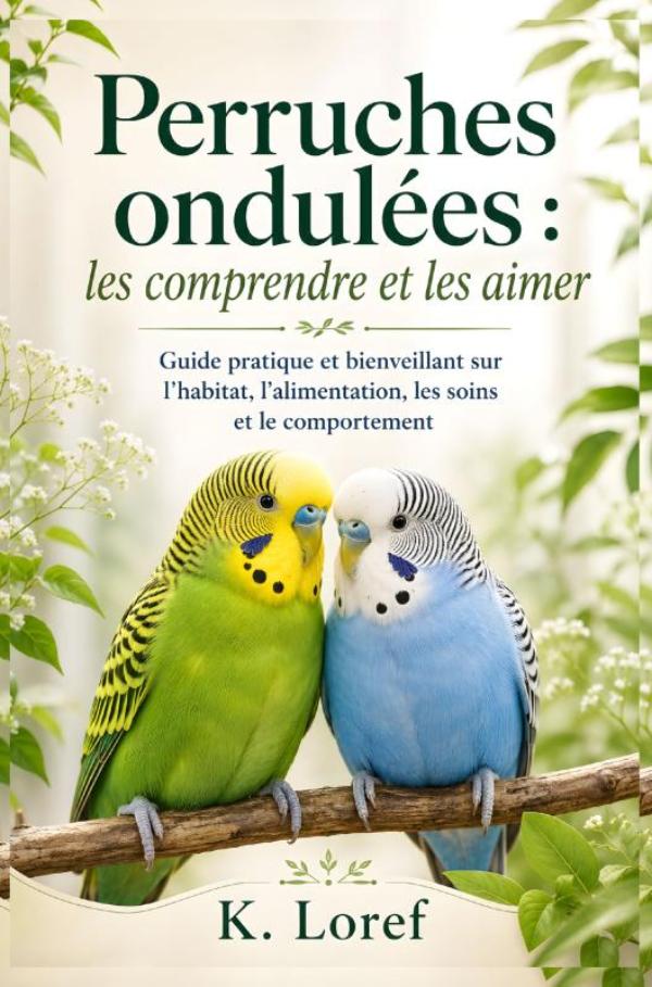 Omslag van Perruches ondulées : les comprendre et les aimer