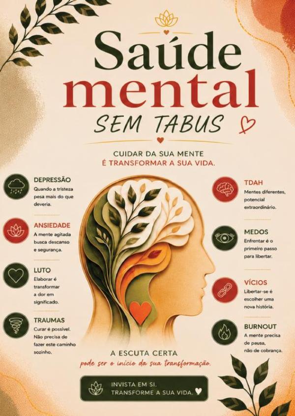 Omslag van Saude mental sem tabus