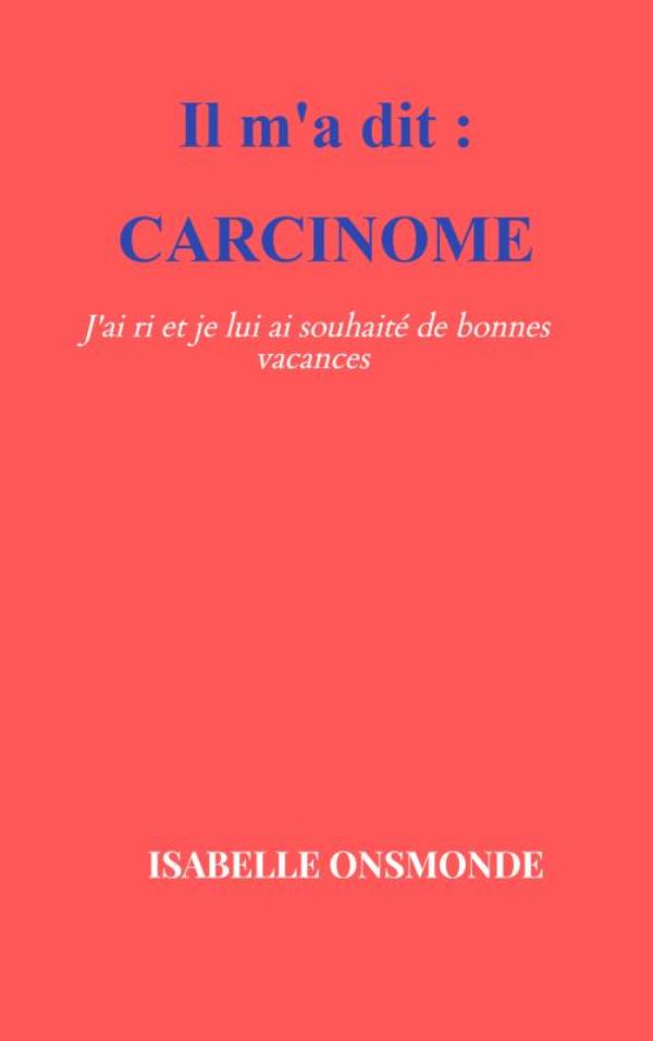 Omslag van Carcinome