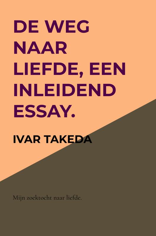 Omslag van De weg naar liefde, een inleidend essay.