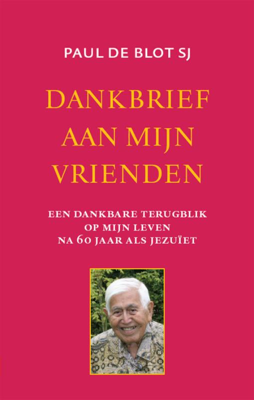 Omslag van Dankbrief aan mijn vrienden