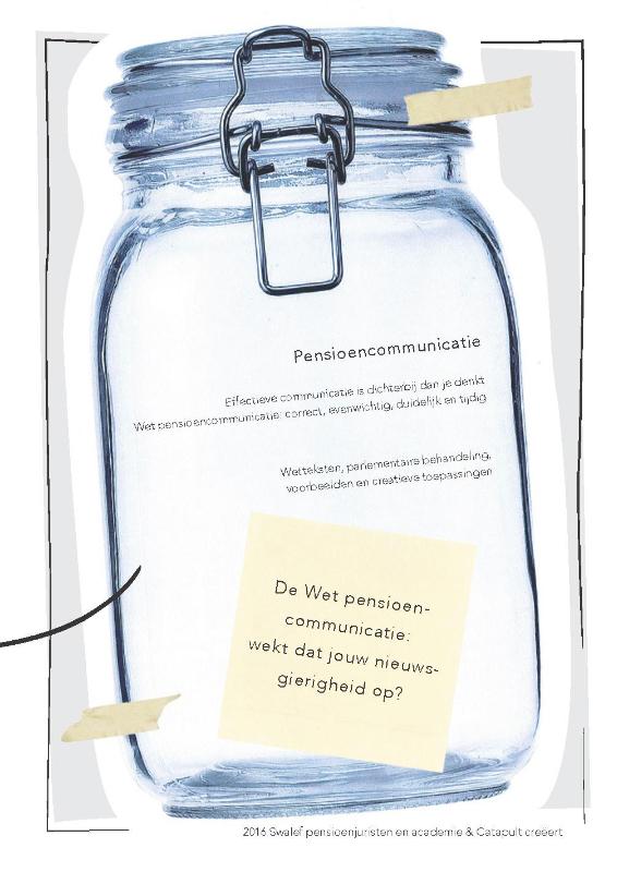 Omslag van Pensioencommunicatie