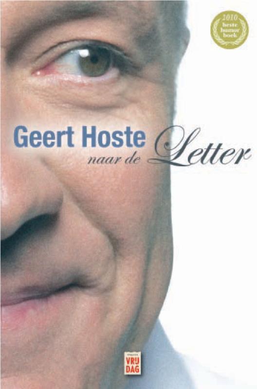 Omslag van Naar de letter
