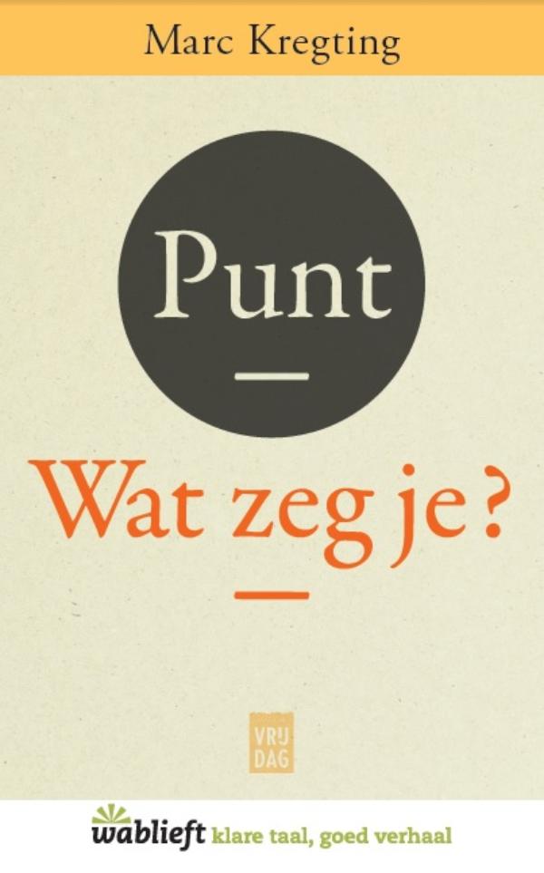 Omslag van Punt