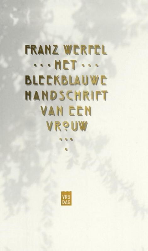 Omslag van Het bleekblauwe handschrift van een vrouw