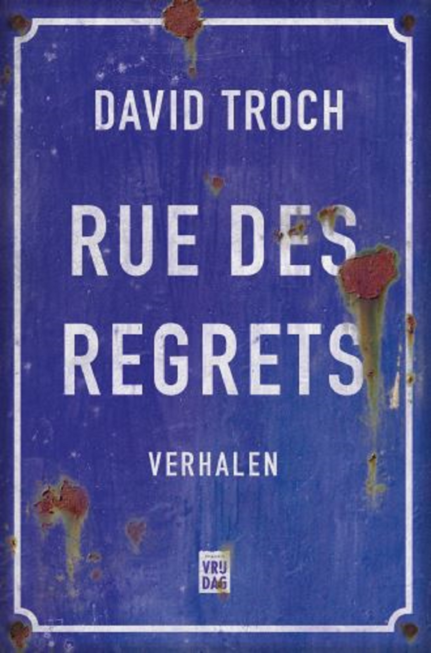 Omslag van Rue des regrets