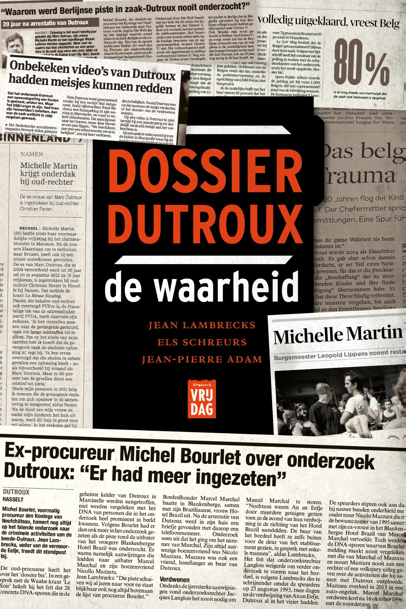 Omslag van Dossier Dutroux, de waarheid