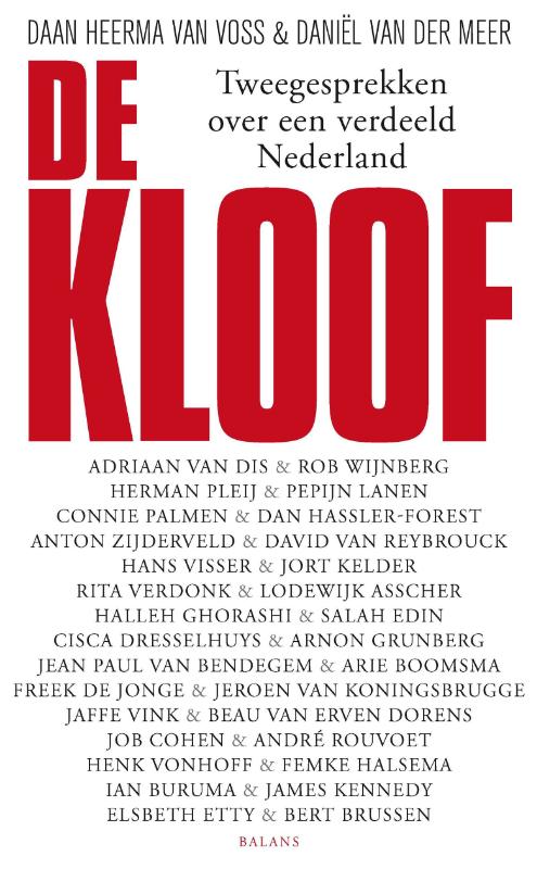 Omslag van De kloof