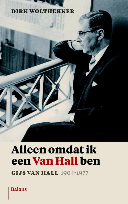 Omslag van Alleen omdat ik een Van Hall ben