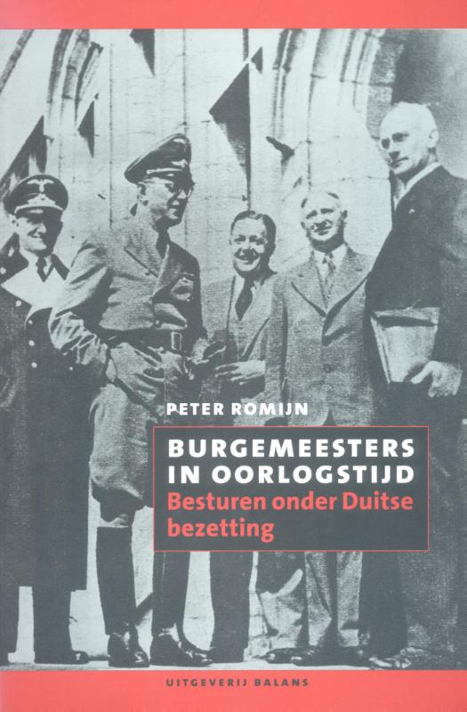 Omslag van Burgemeesters in oorlogstijd