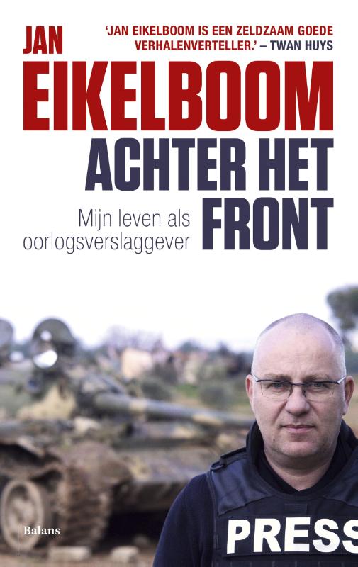 Omslag van Achter het front