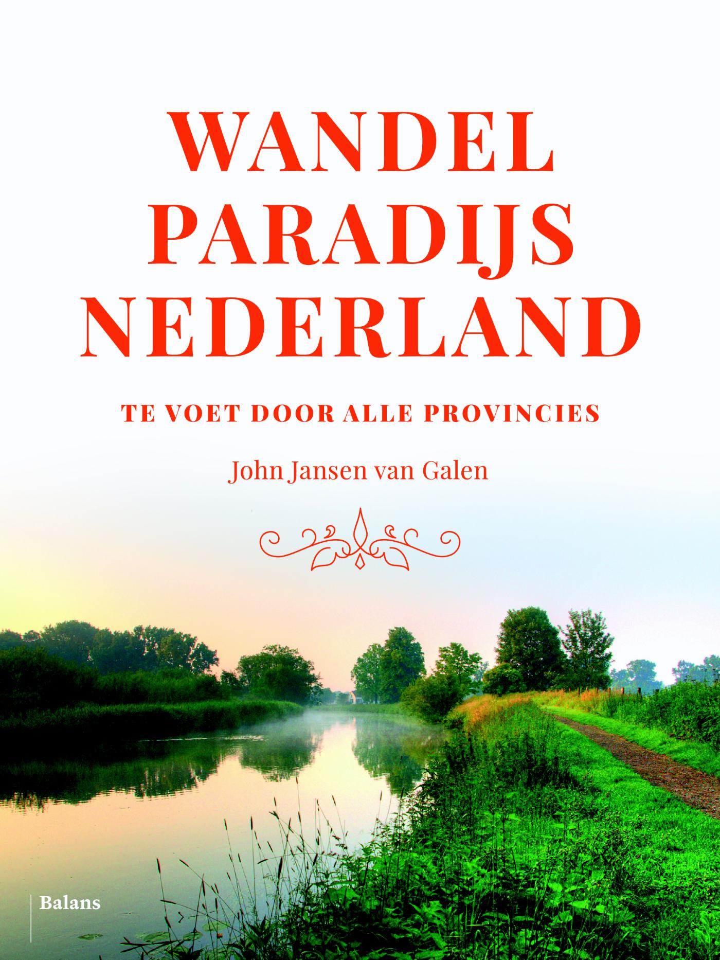 Omslag van Wandelparadijs Nederland