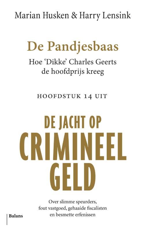 Omslag van hoofdstuk 14 van de jacht op crimineel geld