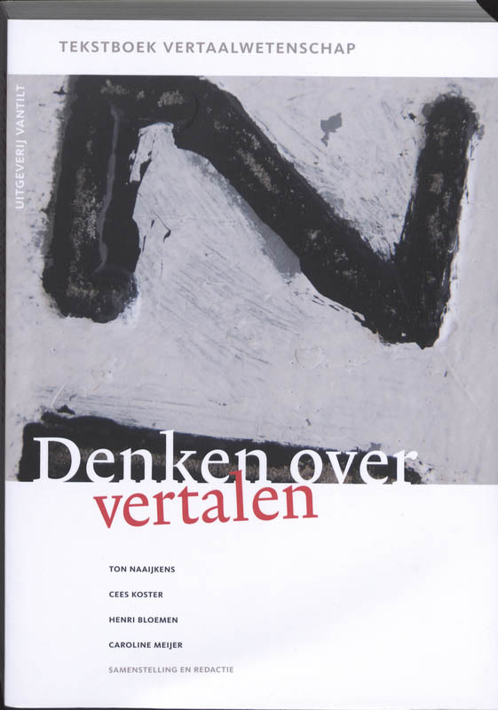 Omslag van Denken over vertalen