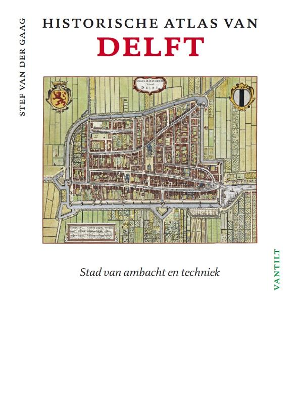 Omslag van Historische atlas van Delft