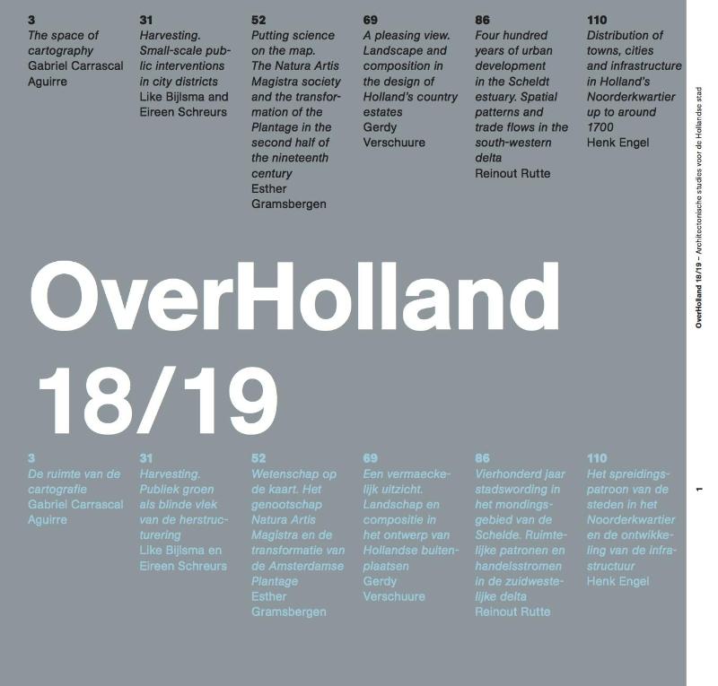 Omslag van OverHolland 18/19