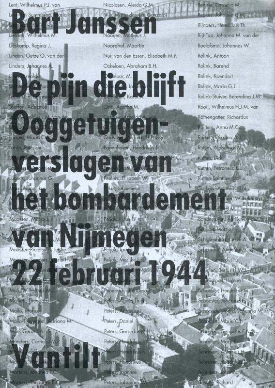 Omslag van De pijn die blijft