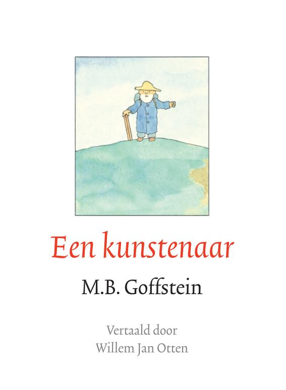 Omslag van Een kunstenaar