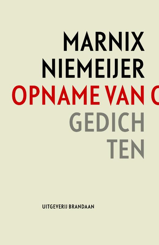 Omslag van Opname van opzij