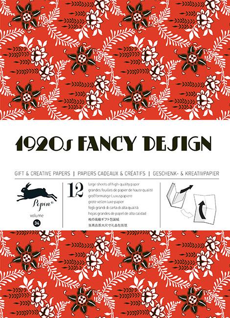 Omslag van 1920s fancy design