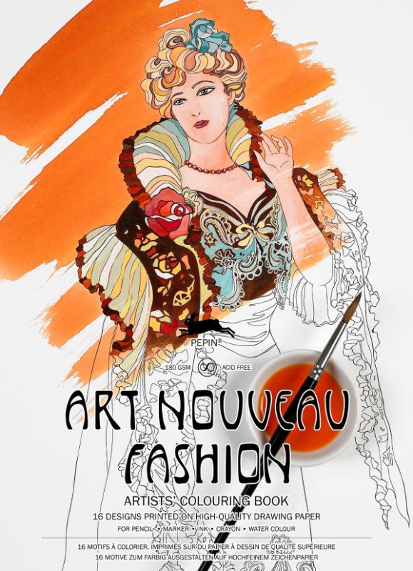 Omslag van Art nouveau fashion