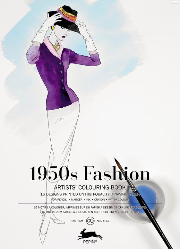 Omslag van 1950s fashion