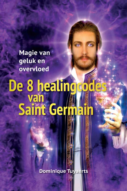 Omslag van De 8 healingcodes van Saint Germain