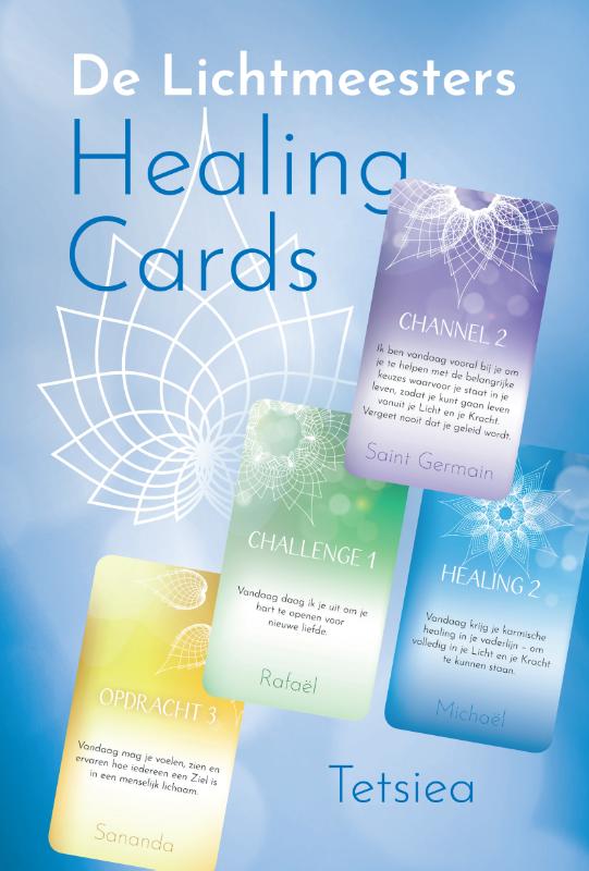 Omslag van De Lichtmeesters Healing Cards