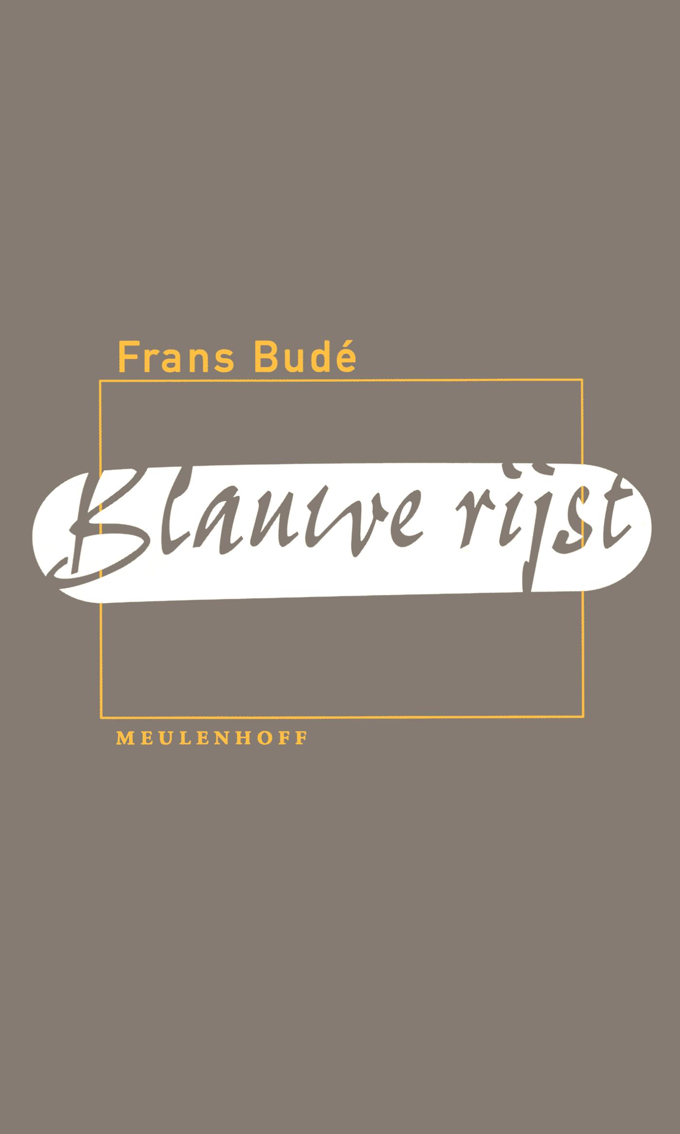 Omslag van Blauwe rijst