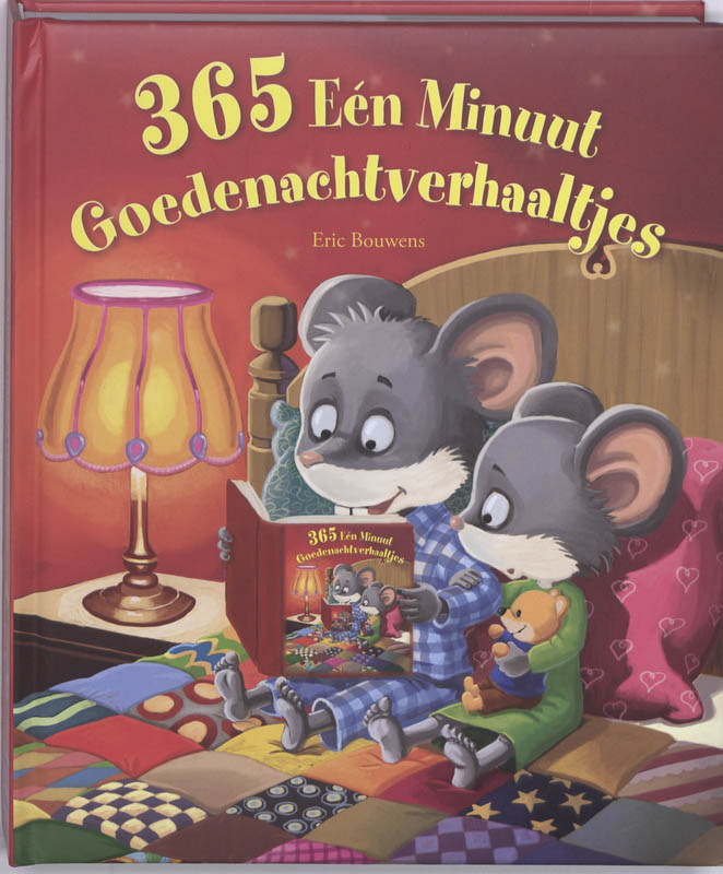 Omslag van 365 1 minuut goedenachtverhaaltjes