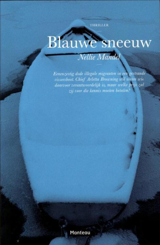 Omslag van Blauwe sneeuw