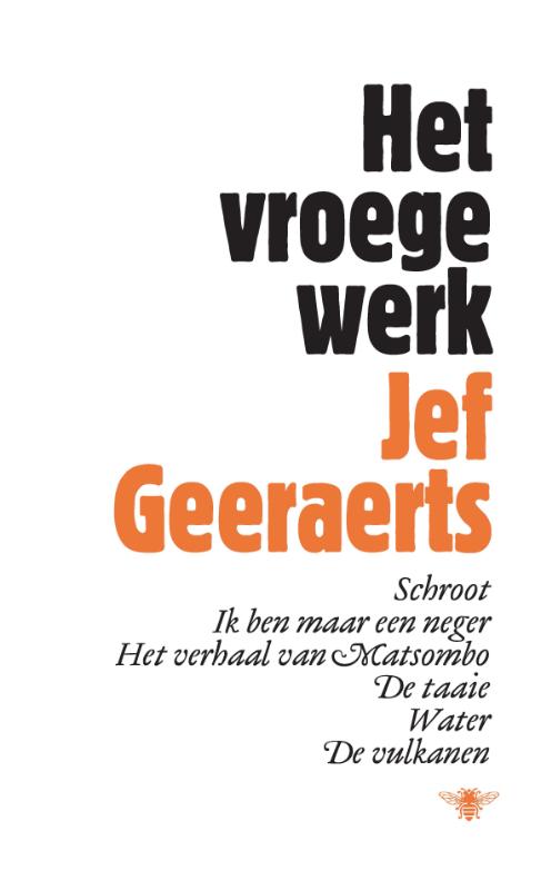 Omslag van Het vroege werk