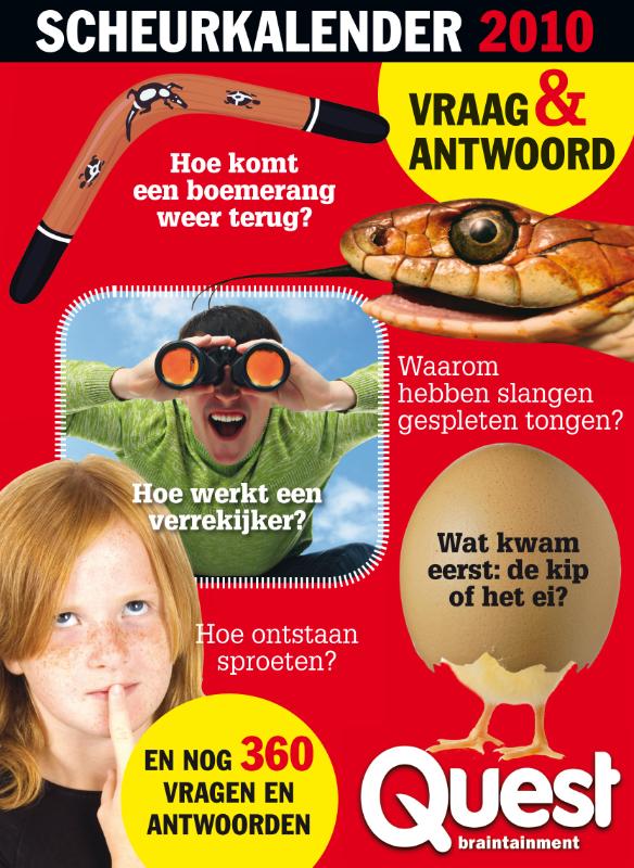Omslag van Quest Scheurkalender 2010