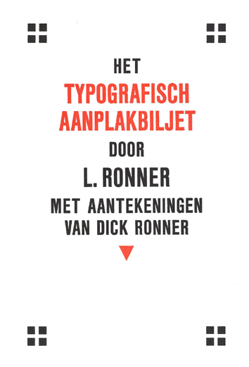 Omslag van Het typografisch aanplakbiljet