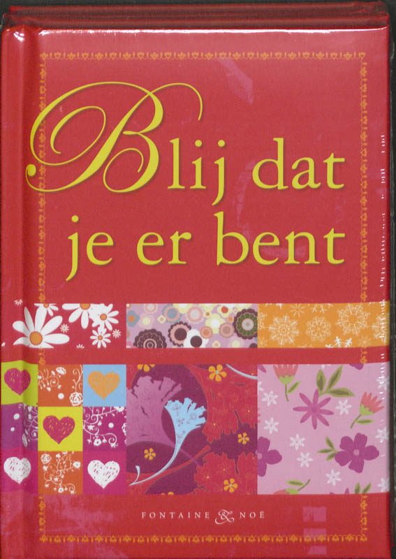 Omslag van Blij dat je er bent set 2 ex