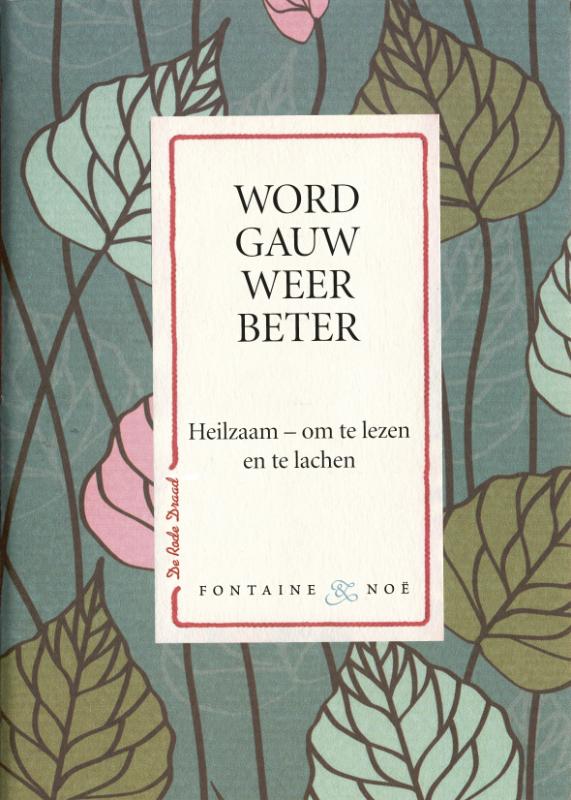 Omslag van Word gauw weer beter set 3 ex