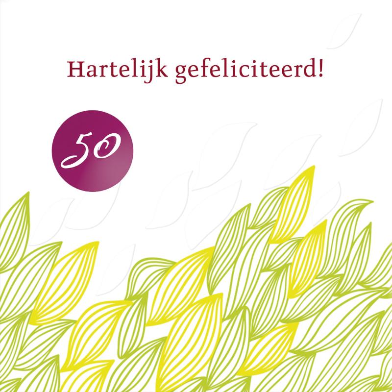 Omslag van Hartelijk gefeliciteerd: 50