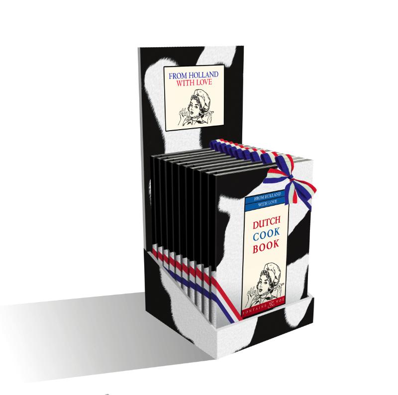Omslag van Dutch cook book display 10ex