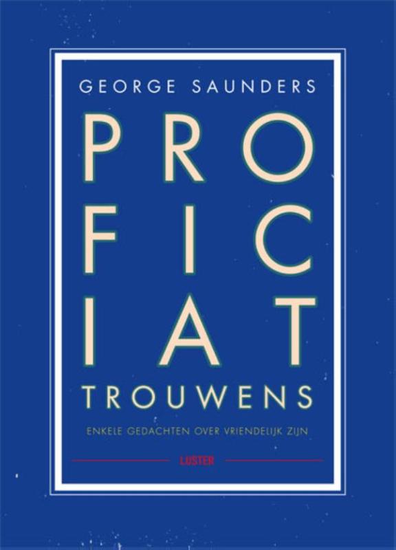 Omslag van Proficiat, trouwens