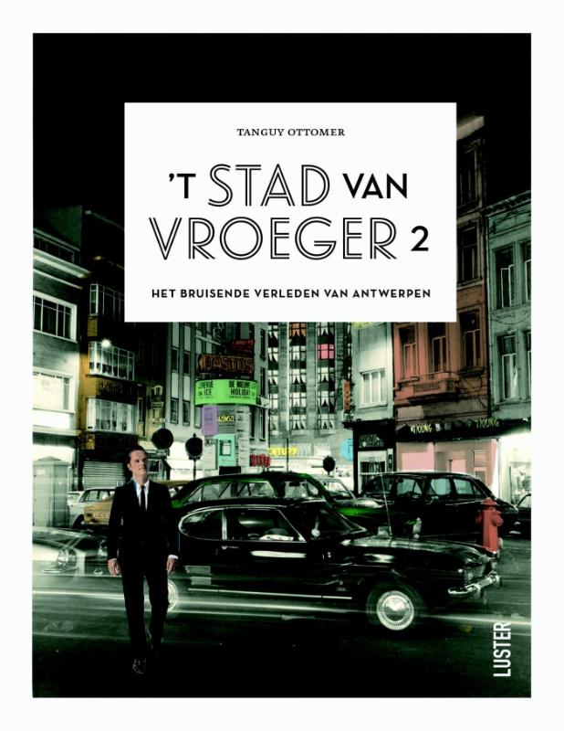 Omslag van Het bruisende Antwerpen van weleer