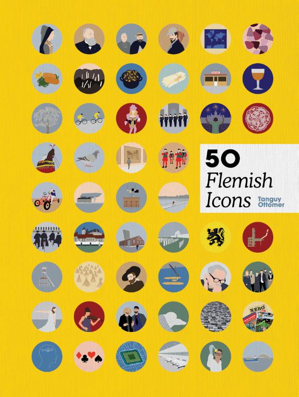 Omslag van 50 Flemish icons