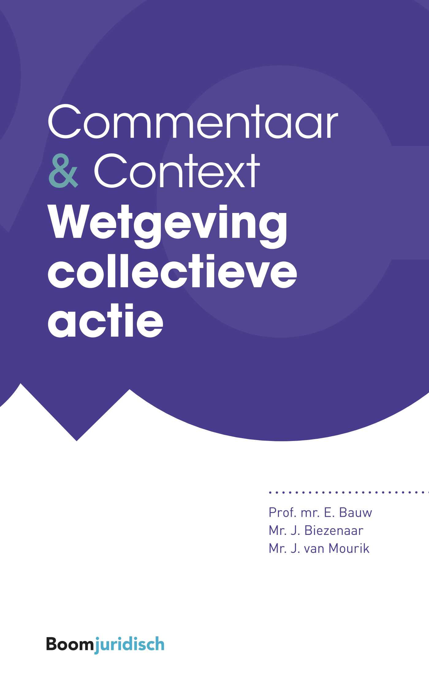 Omslag van Wetgeving collectieve actie
